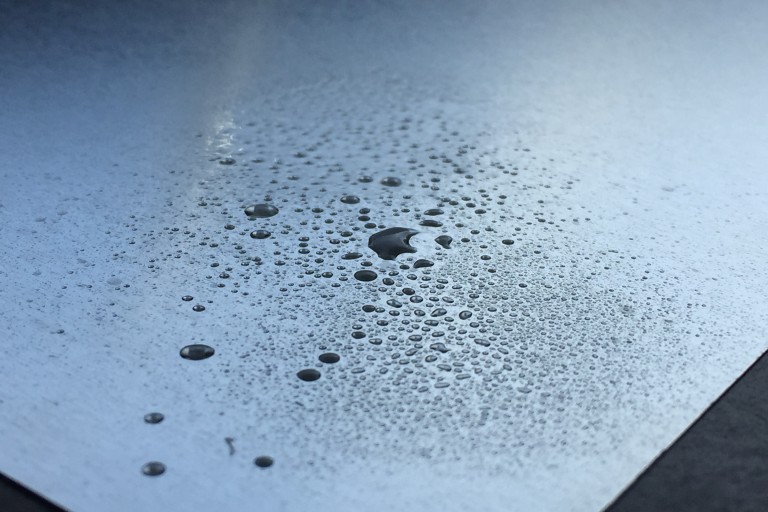 Desmoldeante Placa de aluminio procesada con lubricante separador